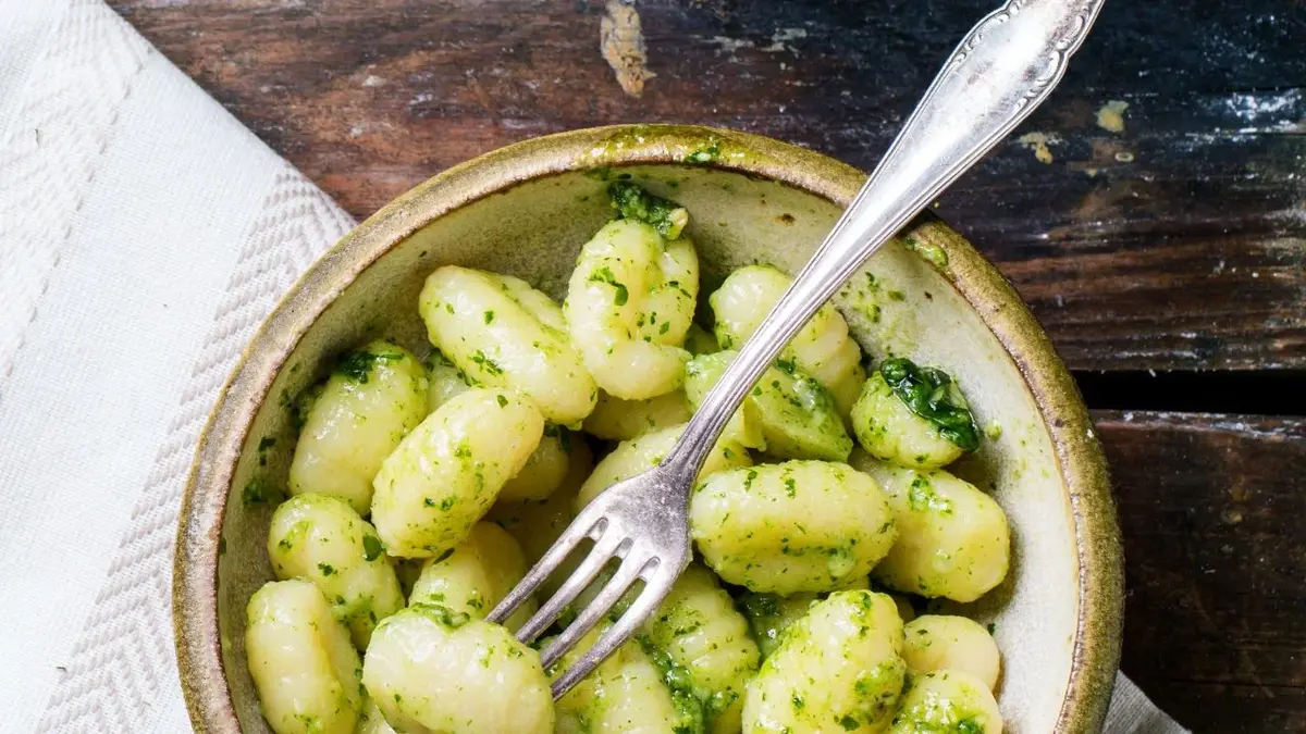 Gnocchi z pesto