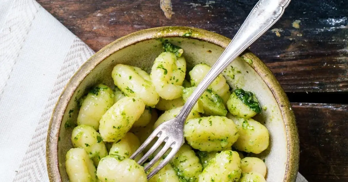 Gnocchi z pesto