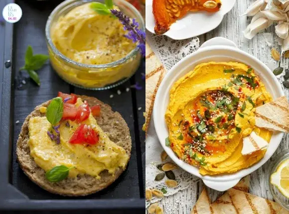 Hummus z dyni na jesiennie dni