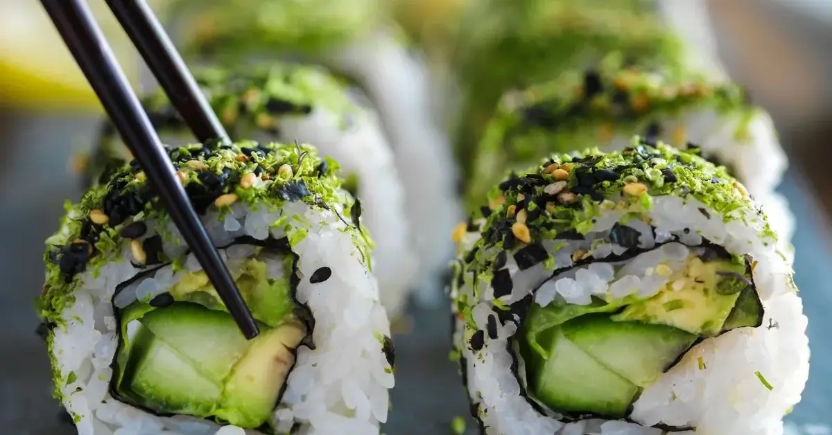 Awokado sushi