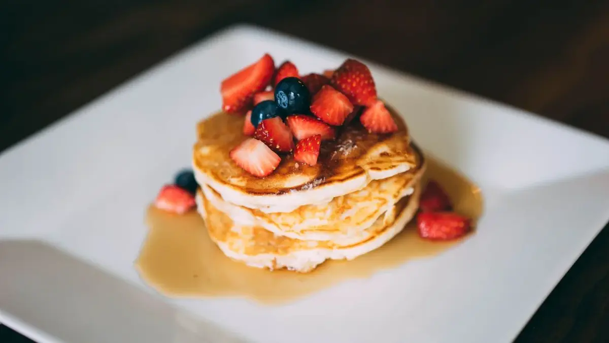 Amerykańskie pancakes naleśniki