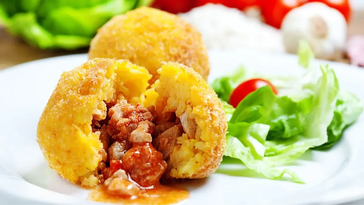 Kulki ryżowe arancini