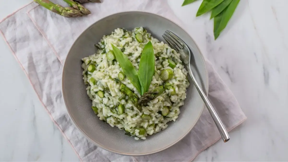 Risotto ze szparagami