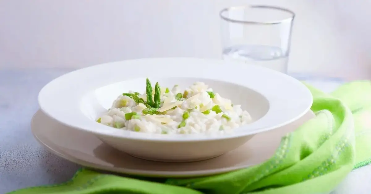 Risotto ze szparagami