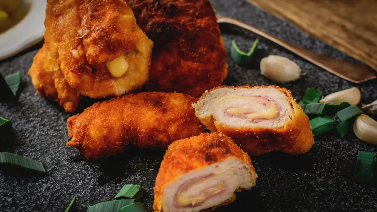 Cordon Bleu na kamiennym półmisku 