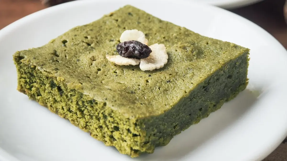 matcha brownie